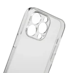 Transparent silicone case 1.2mm for iPhone 12 Pro Max, ultra-slim and protective.