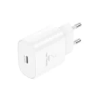 Λευκός φορτιστής Foneng EU51 USB-C PD 25W για γρήγορη φόρτιση smartphone