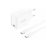 FONENG EU55 Φορτιστής Τοίχου PD 20W USB-C Λευκός για Γρήγορη Φόρτιση