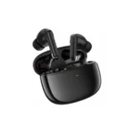 FONENG BL152 Black wireless earphones with ANC+ENC technology for noise reduction and clear sound.