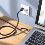 Μαύρο καλώδιο δικτύου Ethernet HOCO US02 Cat6, μήκους 5 μέτρων για υψηλές ταχύτητες Gigabit.