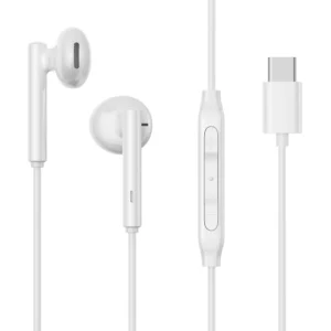 Ακουστικά Joyroom JR-EC05 USB-C Hands-free ψείρες σε λευκό χρώμα