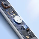 Λευκά in-ear ακουστικά Joyroom JR-EC05 με σύνδεση USB-C για smartphones και hands-free κλήσεις.