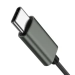 Joyroom JR-EC06 ενσύρματα ακουστικά hands-free USB-C σε γκρι χρώμα