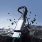 Joyroom S-A28 USB-C to USB-C 60W 2m cable in black for fast charging