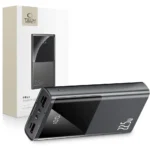 Power bank Tech-Protect PB13 20000mAh 22.5W σε γκρι χρώμα, ιδανικό για γρήγορη φόρτιση smartphone.