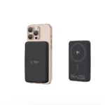 Tech-Protect Power Bank PB24 LifeMag MagSafe 10000mAh Black, φορητός φορτιστής για iPhone και συσκευές MagSafe.