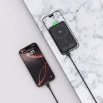 Tech-Protect Power Bank PB24 LifeMag 10000mAh Black με υποστήριξη MagSafe για ασύρματη φόρτιση.