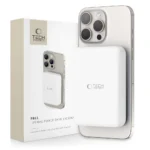 Tech-Protect LifeMag PB11 MagSafe Power Bank 10000mAh σε λευκό χρώμα για iPhone