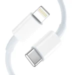 Φορτιστής τοίχου Tech-Protect NCA45W-GAN 45W με 2 θύρες USB-C σε λευκό χρώμα.