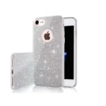 Ασημί θήκη Glitter 3in1 TFO για iPhone 16e και 17e με εντυπωσιακή λάμψη