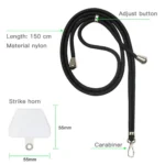 Universal mobile phone neck strap TFO in mint color