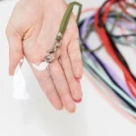 Μαύρο universal κρεμαστό λουράκι λαιμού για κινητό τηλέφωνο TFO, μήκους 150εκ.