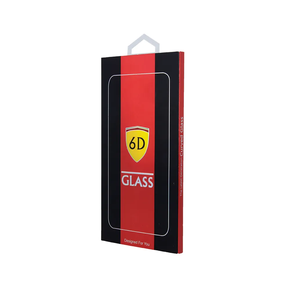 Προστατευτικό τζαμάκι Tempered Glass 6D 0.40mm για Xiaomi Redmi Note 9 Pro και Poco X3 σε μαύρο χρώμα.