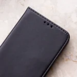 Black Smart Magnetic case for iPhone 7, 8, SE 2020/2022 with magnetic clasp