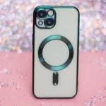 Πράσινη θήκη Color Chrome Mag Case 1.5mm για iPhone 16e και iPhone 17e με υποστήριξη MagSafe
