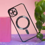 Πράσινη θήκη Color Chrome Mag Case 1.5mm για iPhone 16e / 17e με υποστήριξη MagSafe