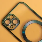 Πράσινη θήκη Color Chrome Mag Case 1.5mm για iPhone 16e και 17e με υποστήριξη MagSafe