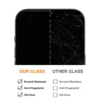 Tempered Glass TFO 0.33mm για iPhone 16 Pro, 17 και 17 Pro - Προστατευτικό τζαμάκι οθόνης pooq.gr