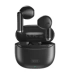 Bluetooth earphones XO X33 TWS in black color, wireless hands-free earbuds for calls and music.