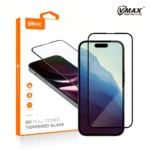 Προστατευτικό τζάμι Tempered Glass 9D VMax για iPhone 14 Pro Max με μαύρο πλαίσιο