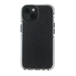 Μαύρη θήκη Acrylic Carbon TFO για iPhone 16e και 17e με προστατευτική σχεδίαση carbon.
