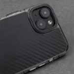 Μαύρη θήκη Acrylic Carbon TFO για iPhone 16e / 17e με εμφάνιση ανθρακονήματος