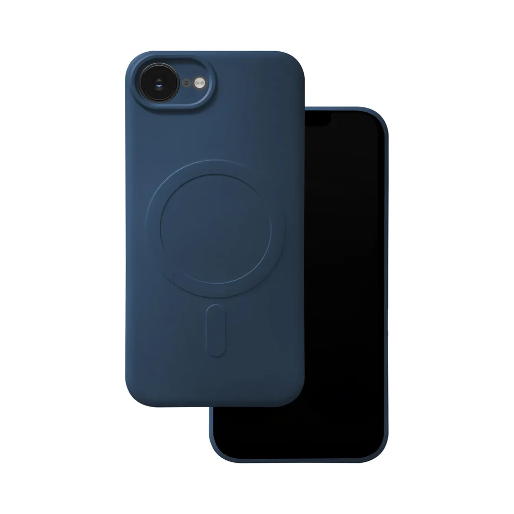 MagSafe Case TFO for iPhone 16e / 17e in dark blue color (Navy Blue)
