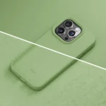 Θήκη σιλικόνης Etteri για iPhone 12 και 12 Pro σε ανοιχτό πράσινο χρώμα (Light Green).