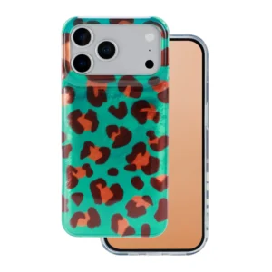 Θήκη iPhone 17 Pro Max με animal print σχέδιο Crazy Cheetah της TFO