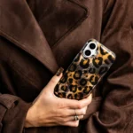 iPhone 12 / 12 Pro Case with Animal Print panther design TFO for style and protection