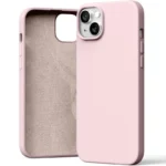 Pink silicone case Mercury Pink Sand for Samsung Galaxy S26, elegant mobile protection.