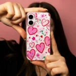 Θήκη Ultra Trendy TFO Love 1 για iPhone 13 και iPhone 14 με σχέδιο καρδιές