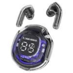 Ασύρματα ακουστικά Acefast T8 TWS σε λευκό χρώμα, ιδανικά για hands-free κλήσεις και μουσική.