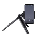 Hurtel Mini Tripod και Selfie Stick για κινητά και GoPro (16-21cm) σε μαύρο χρώμα