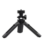 Hurtel mini τρίποδο και selfie stick 16-21cm σε μαύρο χρώμα για κινητά, GoPro και κάμερες.