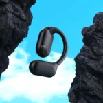 Ακουστικό Bluetooth Dudao U4A Business Headset σε μαύρο χρώμα για επαγγελματικές κλήσεις hands-free.