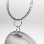 Συσκευή εντοπισμού SBS Track My Circle σε λευκό χρώμα, συμβατή με την εφαρμογή Apple Find My