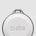 SBS Track My Circle λευκός αδιάβροχος εντοπιστής αντικειμένων συμβατός με Apple Find My