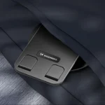 Μαύρη επιτραπέζια βάση Wozinsky WPT-K393 για κινητό τηλέφωνο και tablet με σταθερό σχεδιασμό.