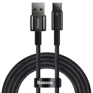 Baseus Cable Tungsten Gold USB to USB-C 100W 1M Black