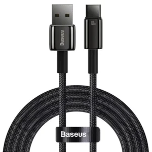 Baseus Cable Tungsten Gold USB to Type-C 100W 2M Black
