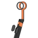 Tech-Protect L10S Bluetooth selfie stick και τρίποδο σε μαύρο-πορτοκαλί χρώμα.