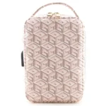 Guess Organizer Bag GCube Stripe Pink - φωτογραφία 2