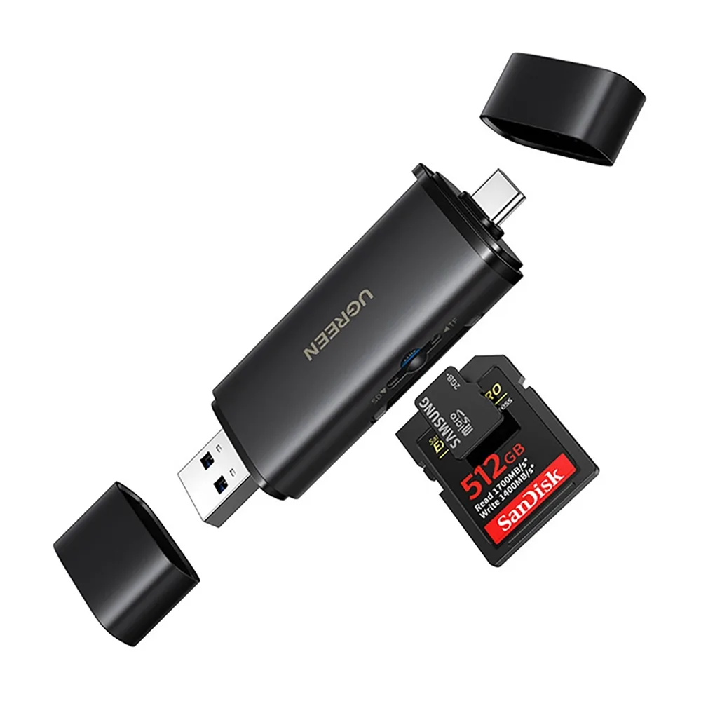 USB hub - Μαύρο